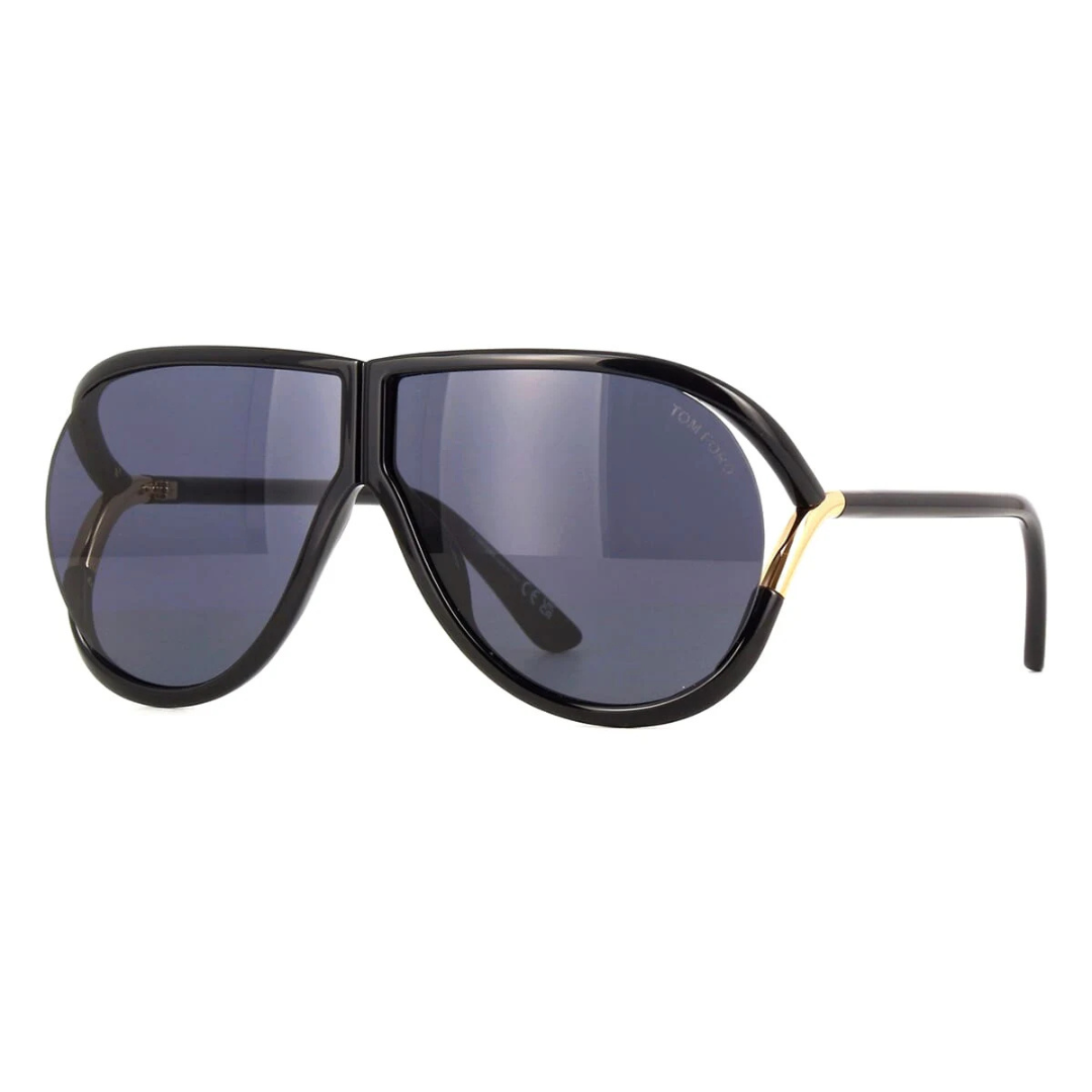 Untitled design (46) TOM FORD SUNGLASSES - TF1197 01A 65 - Image 1